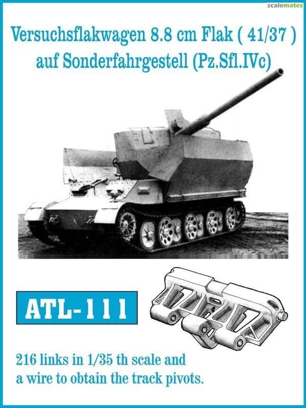 1:35 Versuchsflakwagen 8.8 cm Flak (41/37) auf Sonderfahrgestell Pz.Sfl. IVc