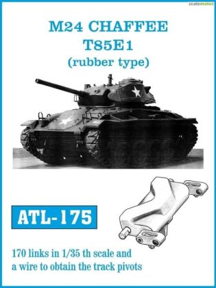 1:35 M24 CHAFFEE T85E1 (rubber type)