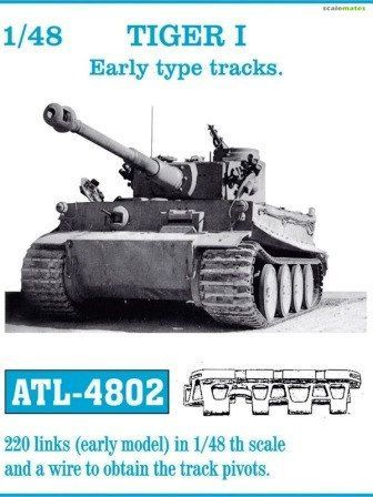 1:48 Tiger I Early type tracks.