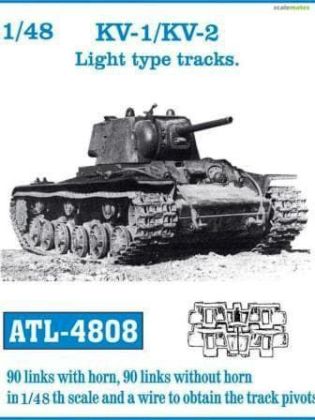 1:48 KV-1/KV-2 Light type tracks.
