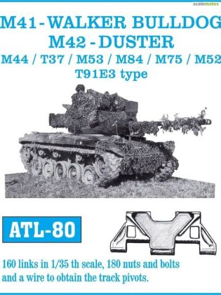 1:35 M41-Walker Bulldog M42-Duster M44 / T37 / M53 / M84 / M75 / M52 T91E3 type