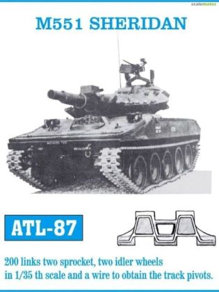 1:35 M551 Sheridan Track Links