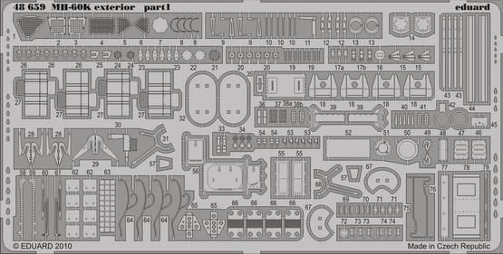 1:48 MH-60K exterior