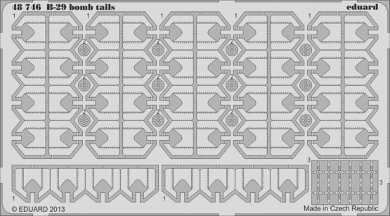 1:48 B-29 bomb tails
