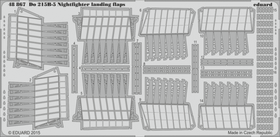 1:48 Do 215B-5 Nightfighter landing flaps