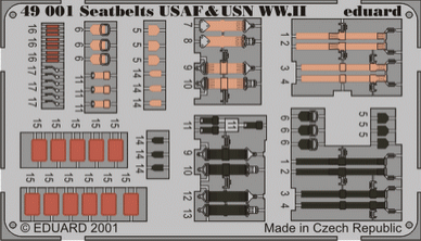 1:48 Seatbelts USAF & USN WWII