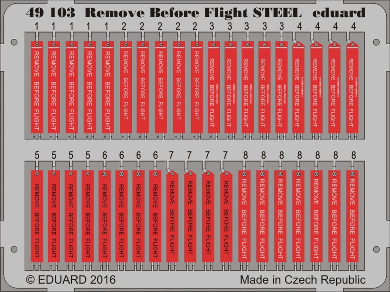 1:48 Remove Before Flight STEEL