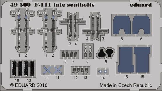 1:48 F-111 late seatbelts