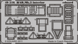 1:48 HAR. Mk.3 interior S.A.