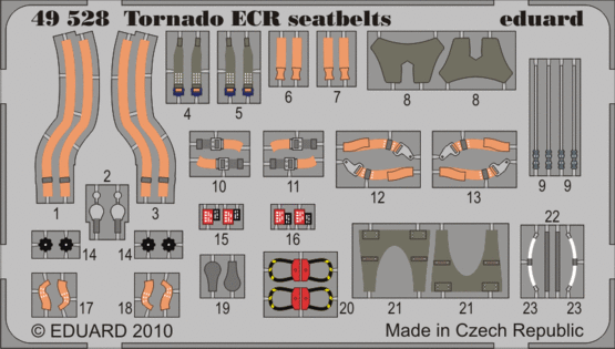 1:48 Tornado ECR seatbelts