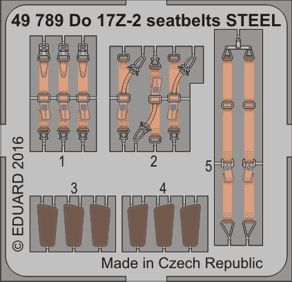 1:48 Do 17Z-2 seatbelts STEEL