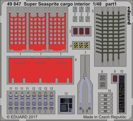 1:48 Super Seasprite cargo interior