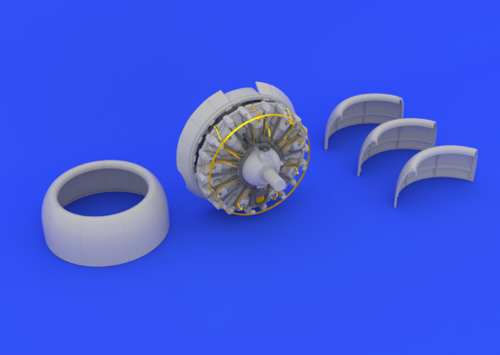 1:32 B-17G engine No.3