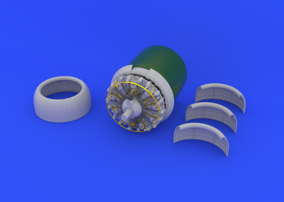 1:32 B-17G engine No.4