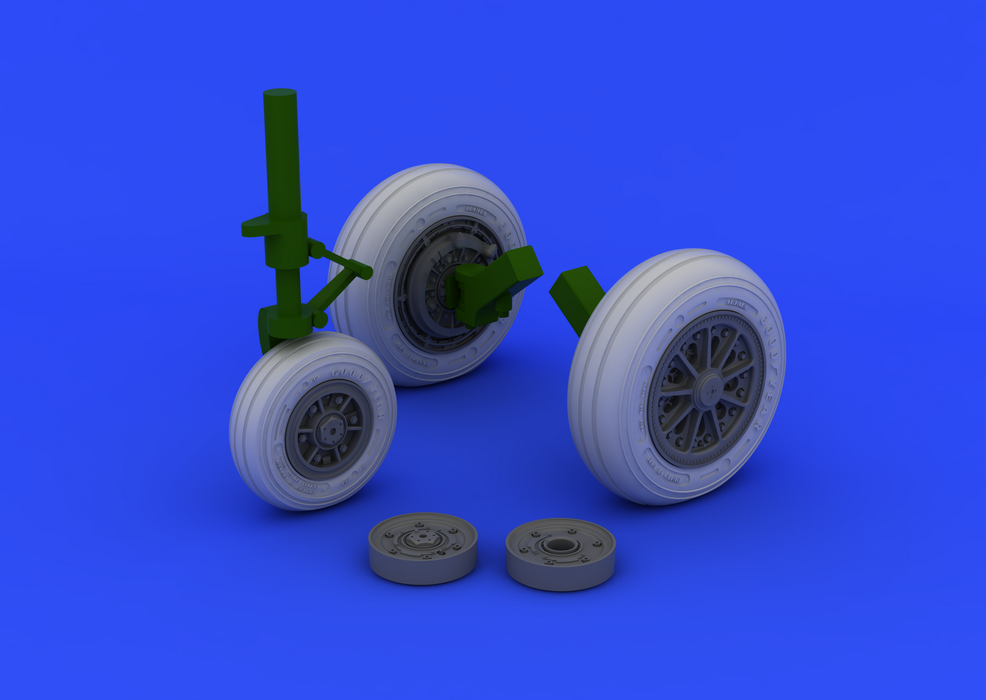 1:32 F-104 undercarriage wheels late