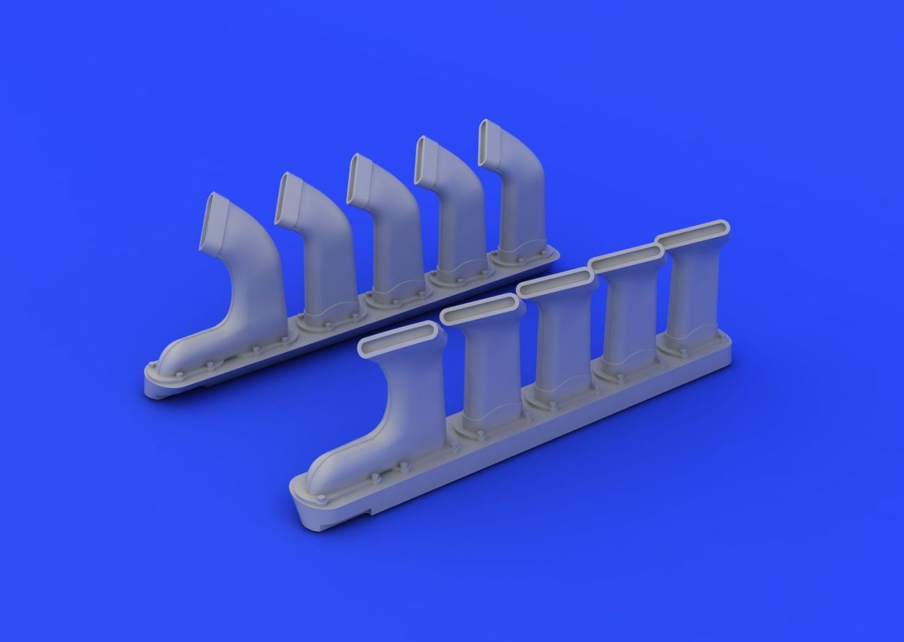 1:32 Mosquito Mk.VI exhaust stacks