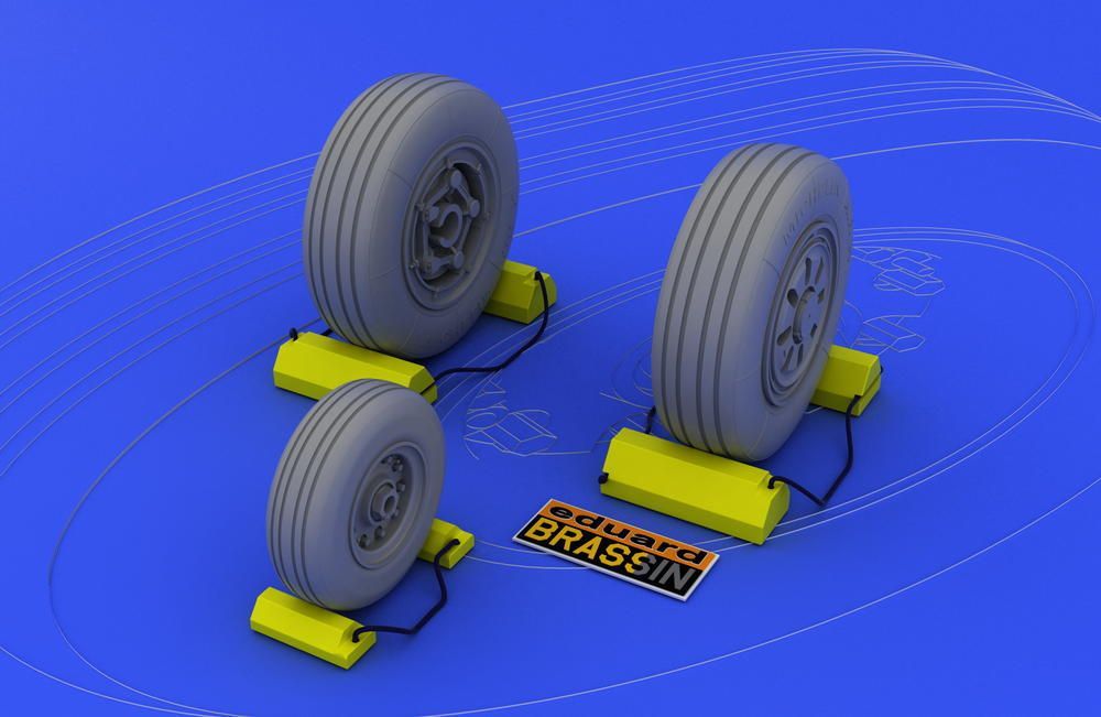 1:48 F-22A wheels