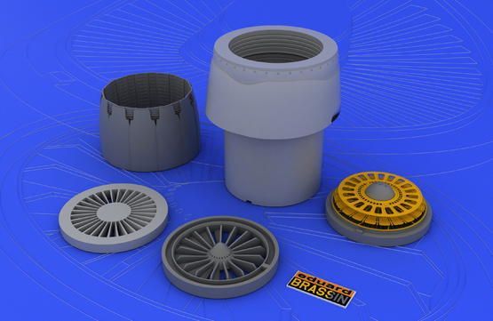 1:48 F-16CJ Block 50 engine