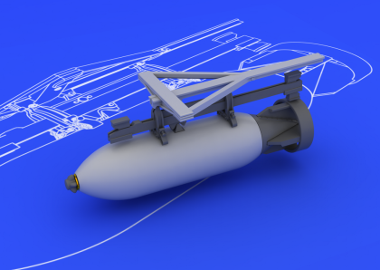 1:48 Spitfire 500lb bomb set