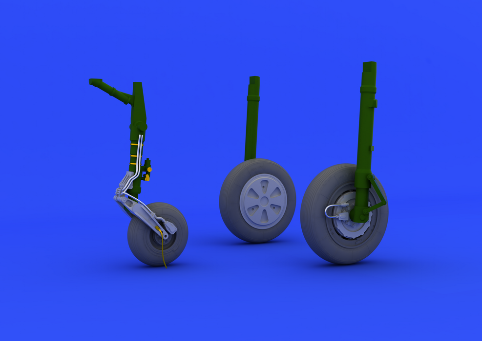 1:48 MiG-21PFM wheels