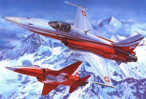 1:48 F-5E Swiss and Austria Air Force