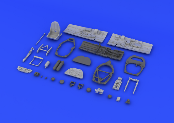 1:48 Spitfire Mk.V cockpit