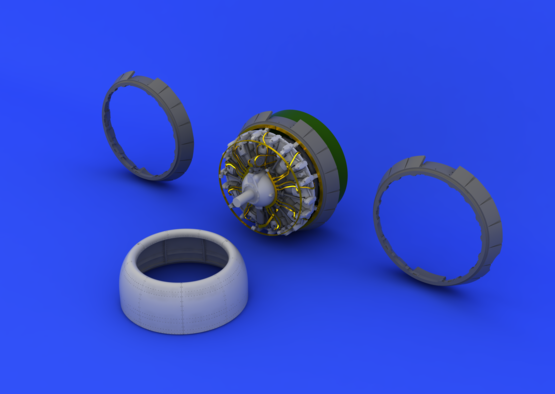 1:48 B-17F/G engines