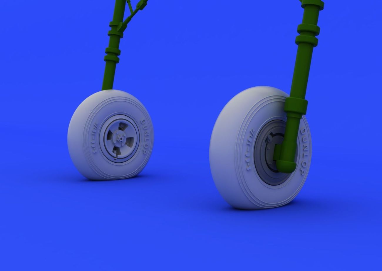 1:48 Hurricane Mk.I wheels