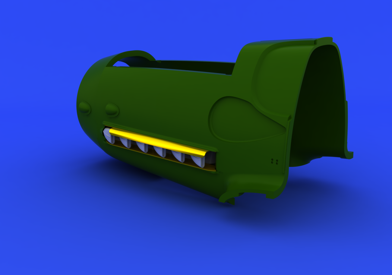 1:48 Bf 109G exhaust stacks