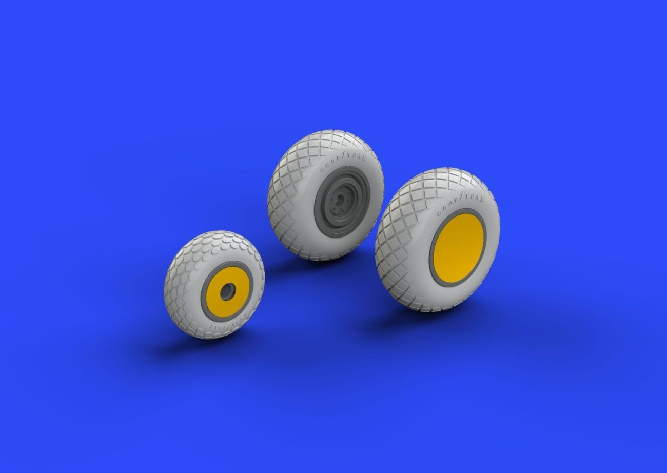 1:48 P-38 wheels