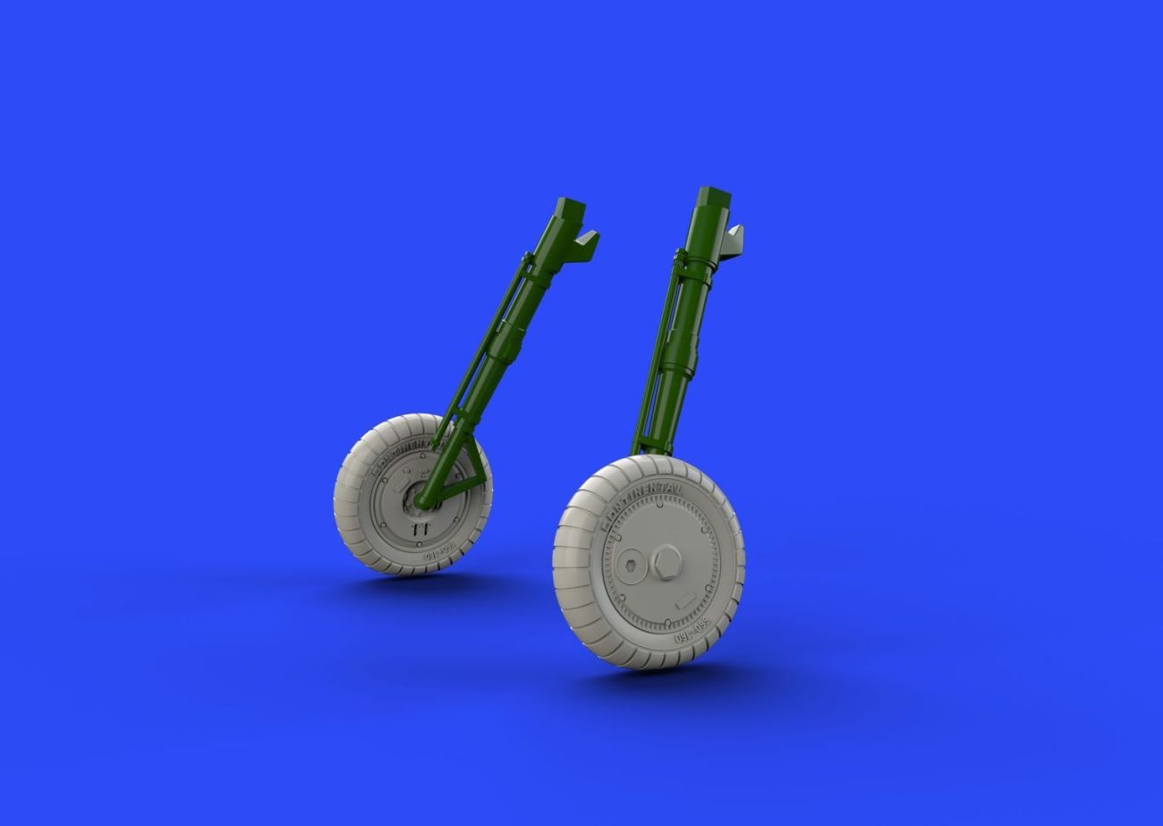 1:48 Bf 109G-6 wheels
