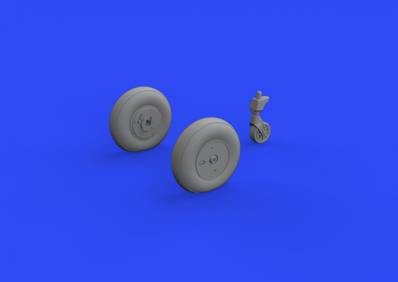 1:48 Ki-61-Id wheels