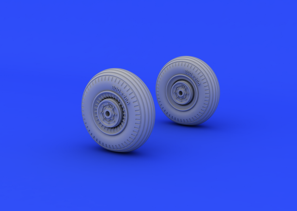 1:72 Il-2 wheels