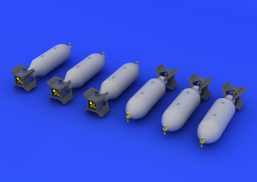 1:72 US 500lb bombs