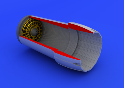 1:72 F-16CJ Block 50 exhaust nozzle