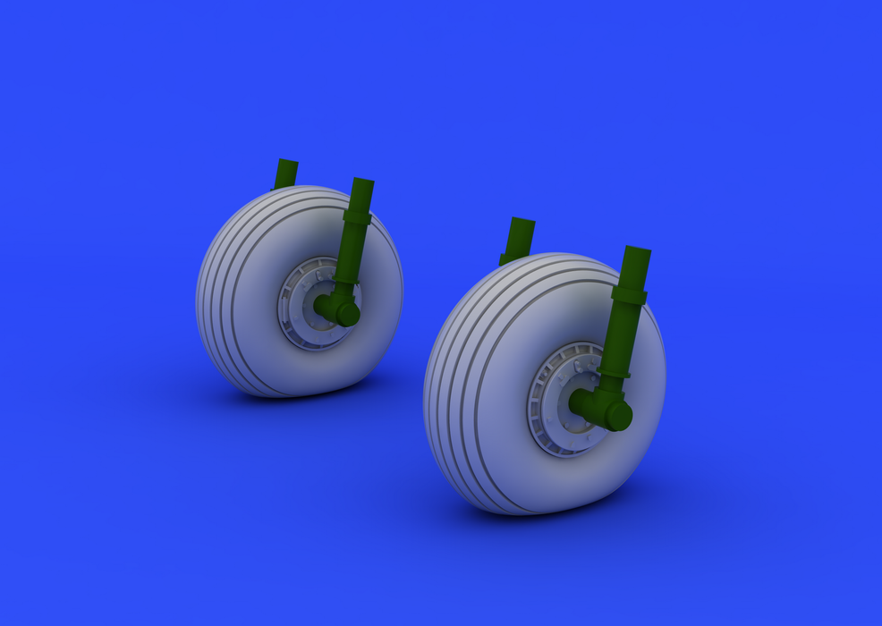 1:72 C-47 wheels