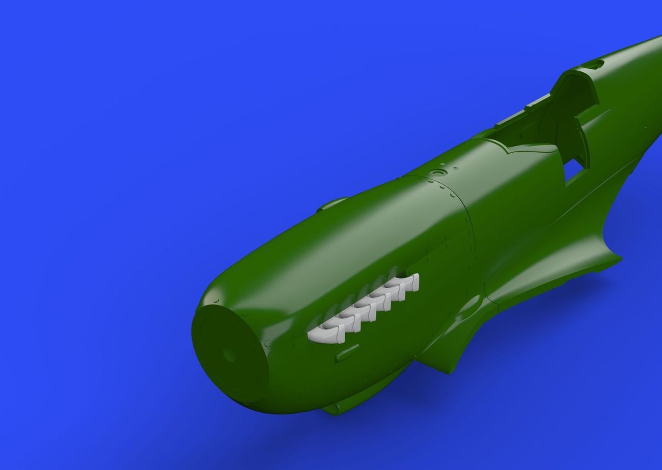 1:72 Spitfire exhaust stacks - fishtail