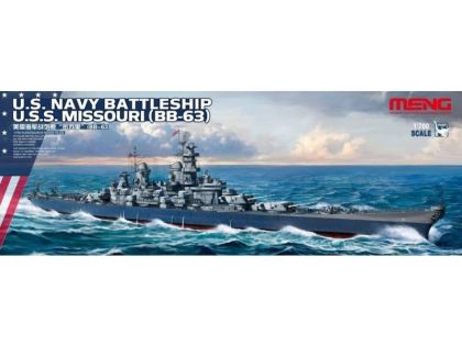 1:700 U.S. Navy Battleship Missouri (BB-63)