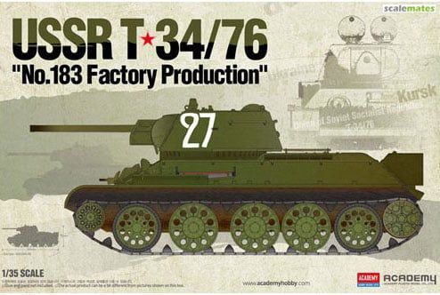 1:35 T-34/76 No. 183 Factory Production