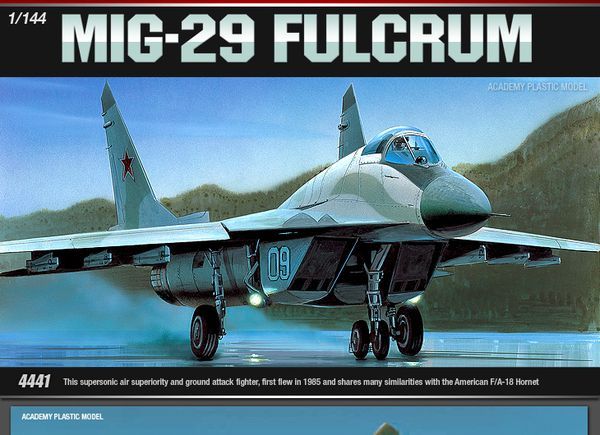 1:144 MiG-29 FULCRUM