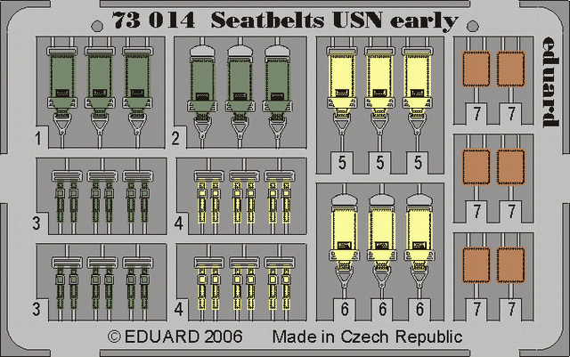 1:72 Seatbelts USN early