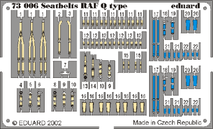 1:72 Seatbelts RAF Q type