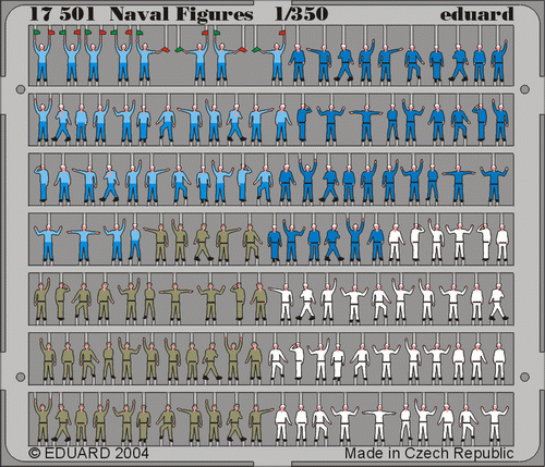 1:350 Naval Figures