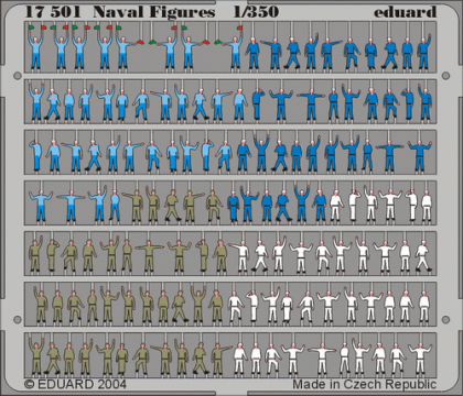 1:350 Naval Figures