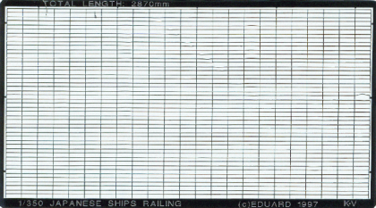 1:350 Japonské lodě – zábradlí