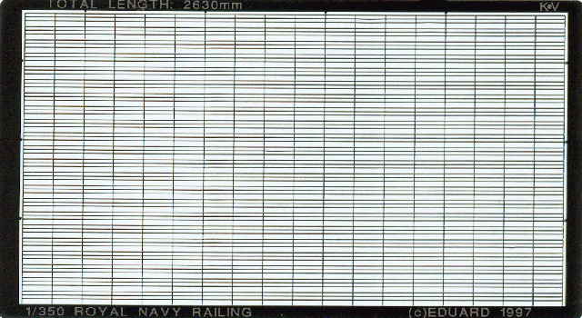 1:350 Royal Navy Railing