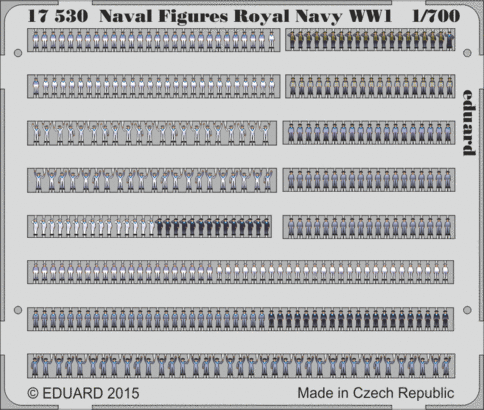 1:700 Naval Figures Royal Navy