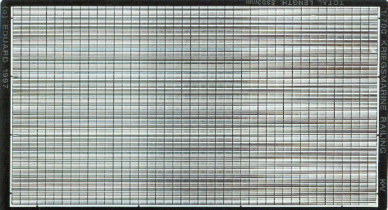 1:700 Kriegsmarine zábradlí