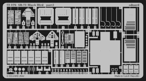 1:72 SR-71 Blackbird