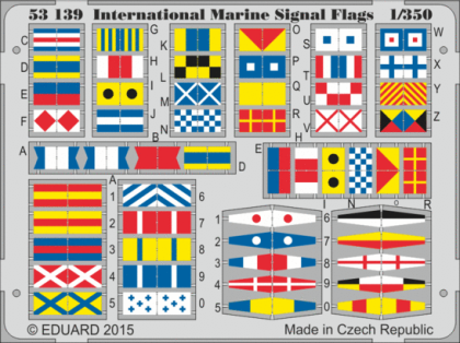 1:350 International Marine Signal Flags